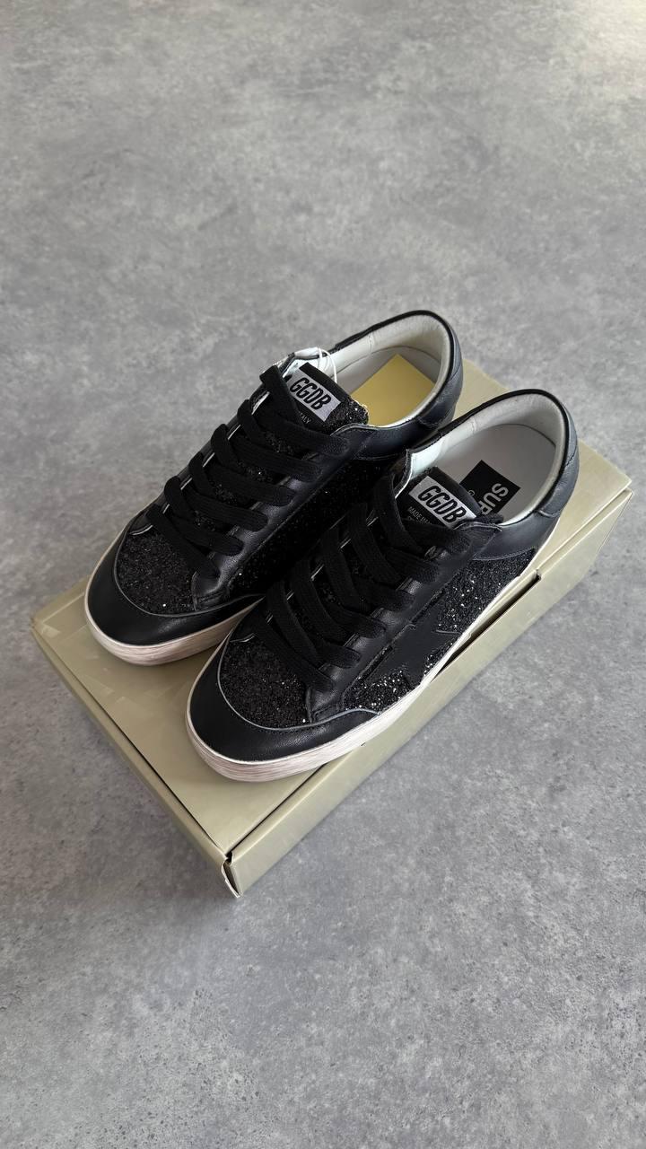 Golden Goose Siyah Glitter Superstar