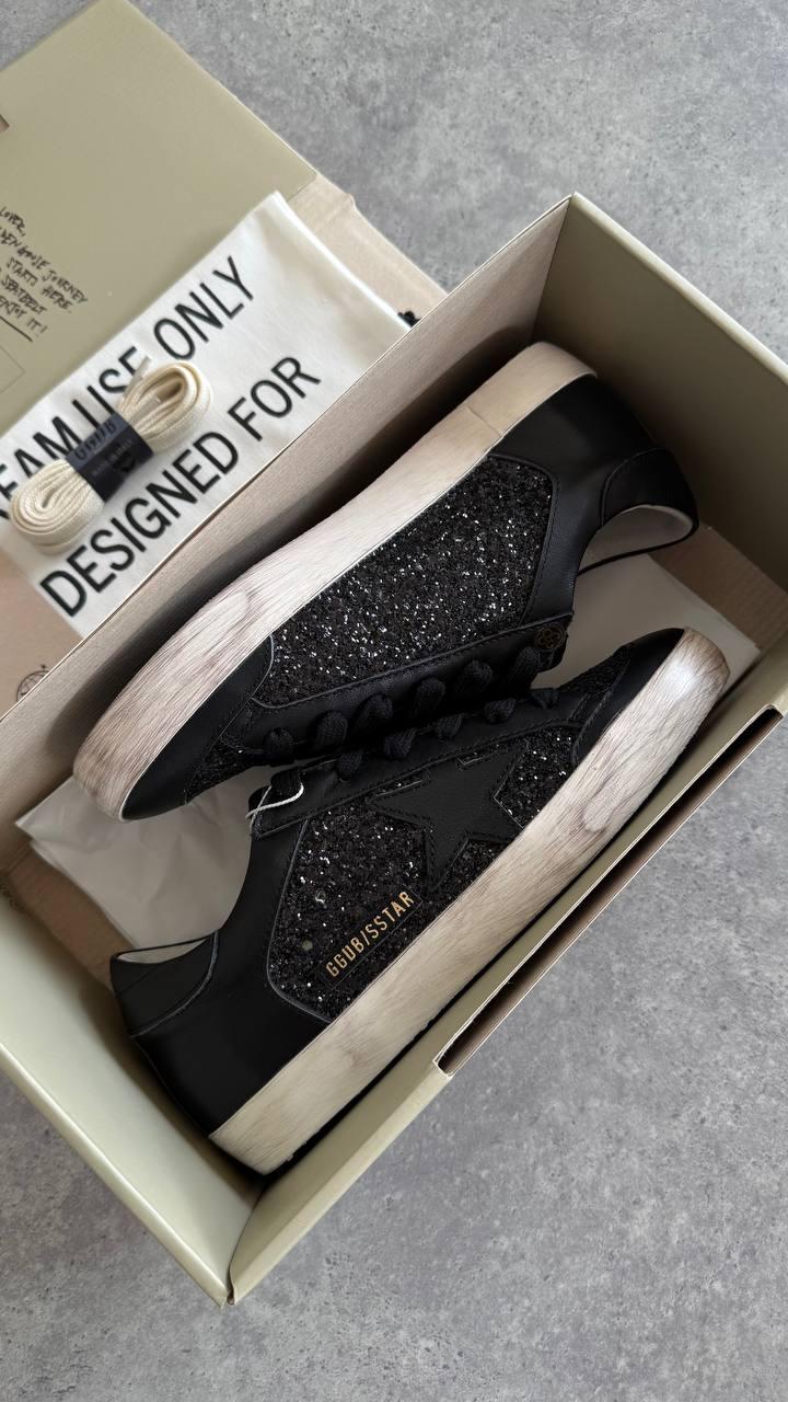 Golden Goose Siyah Glitter Superstar