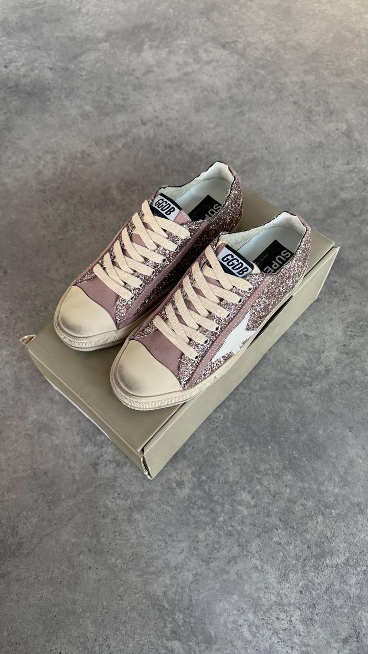 Golden Goose Super-Star Pink Glitter